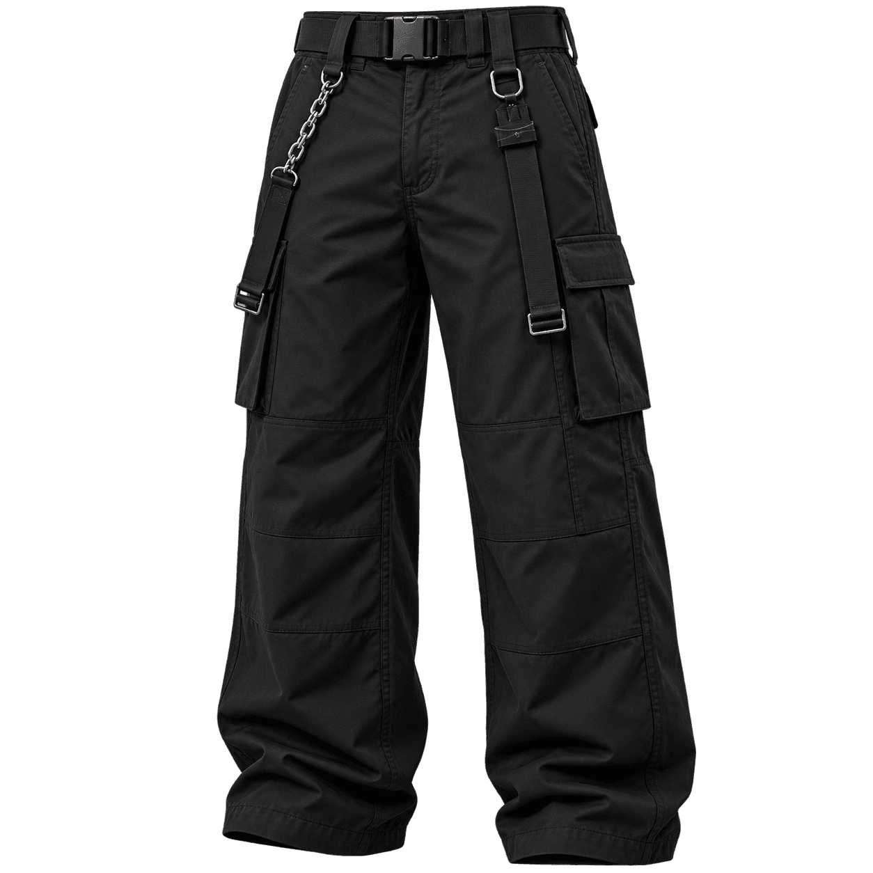 Pantalón Cargo Tech, vista frontal sobre fondo neutro